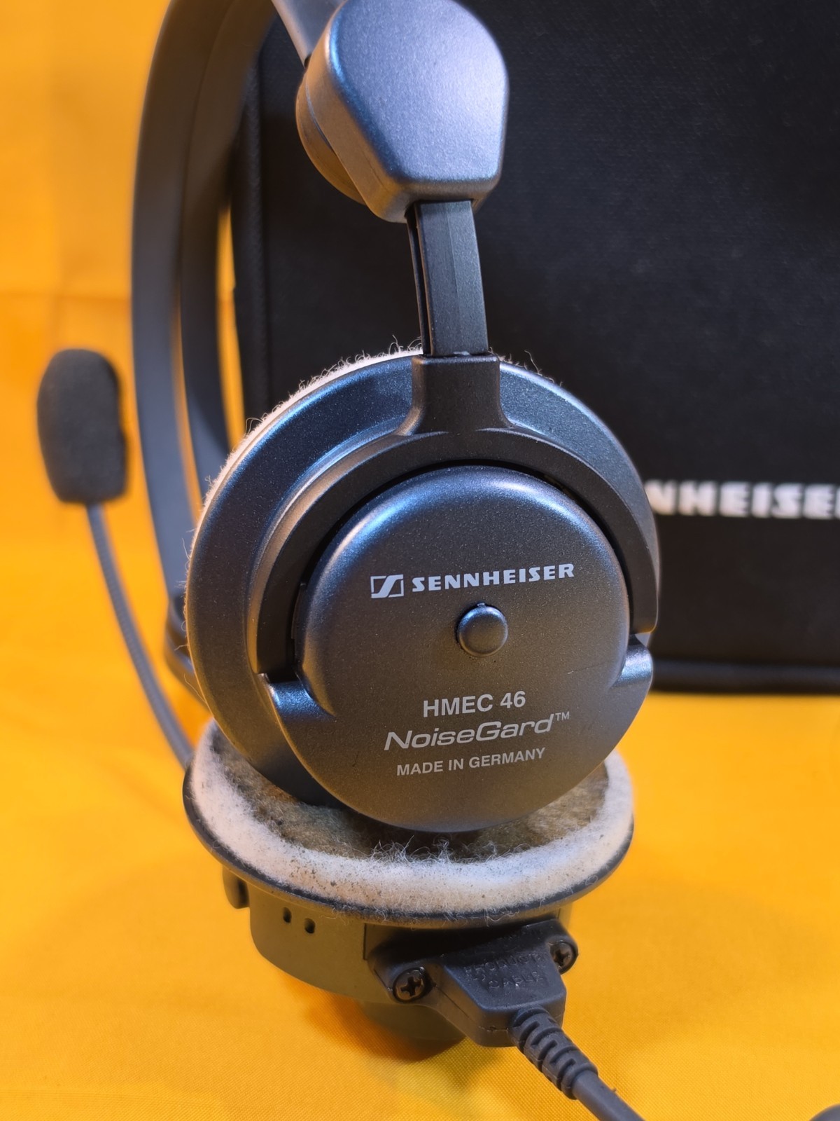 Sennheiser HMEC 46 Headset with Active Noise Reduction (ANR) – Working w/Dual GA