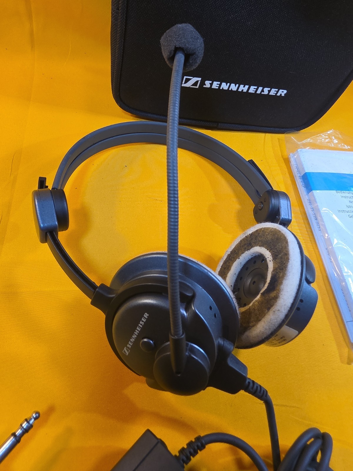 Sennheiser HMEC 46 Headset with Active Noise Reduction (ANR) – Working w/Dual GA