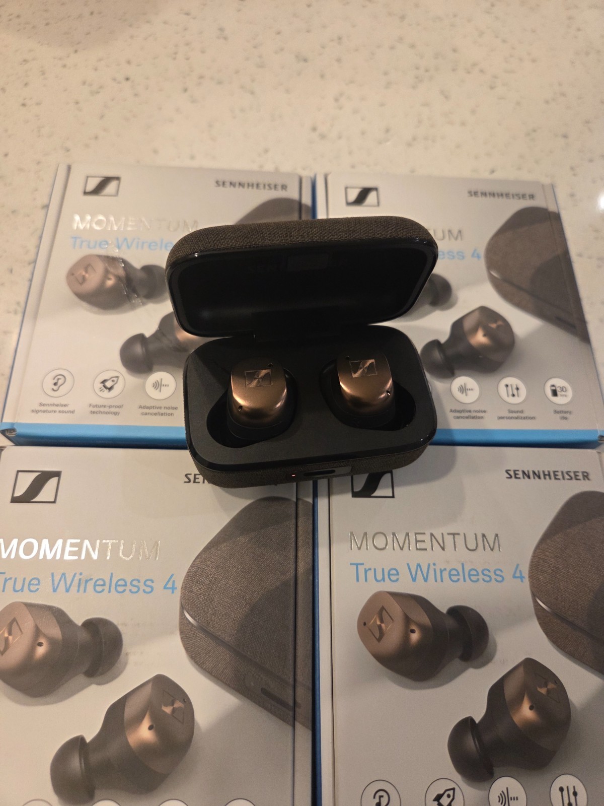 Sennheiser Momentum True Wireless 4 Earbuds (MTW4) – Black Copper