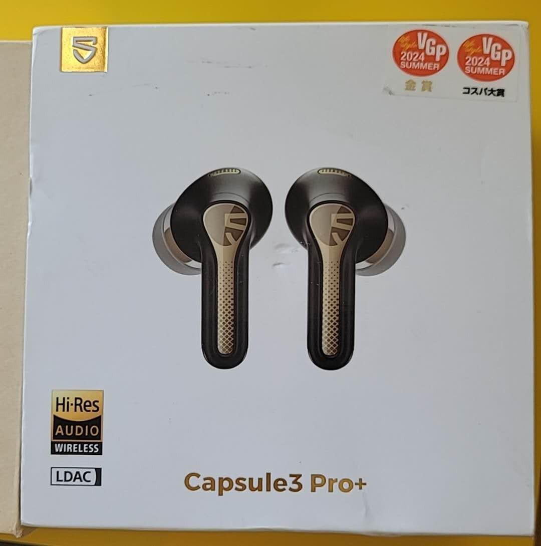 SoundPEATS Capsule3 Pro+ Wireless Earbuds ANC Hi-Res LDAC xMEMS Bluetooth