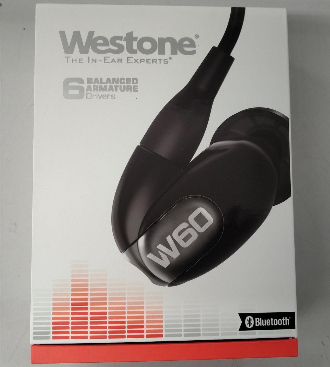 WESTONE W60 Earphones 6-driver Balanced Armature In-Ear, 20Hz-20kHz