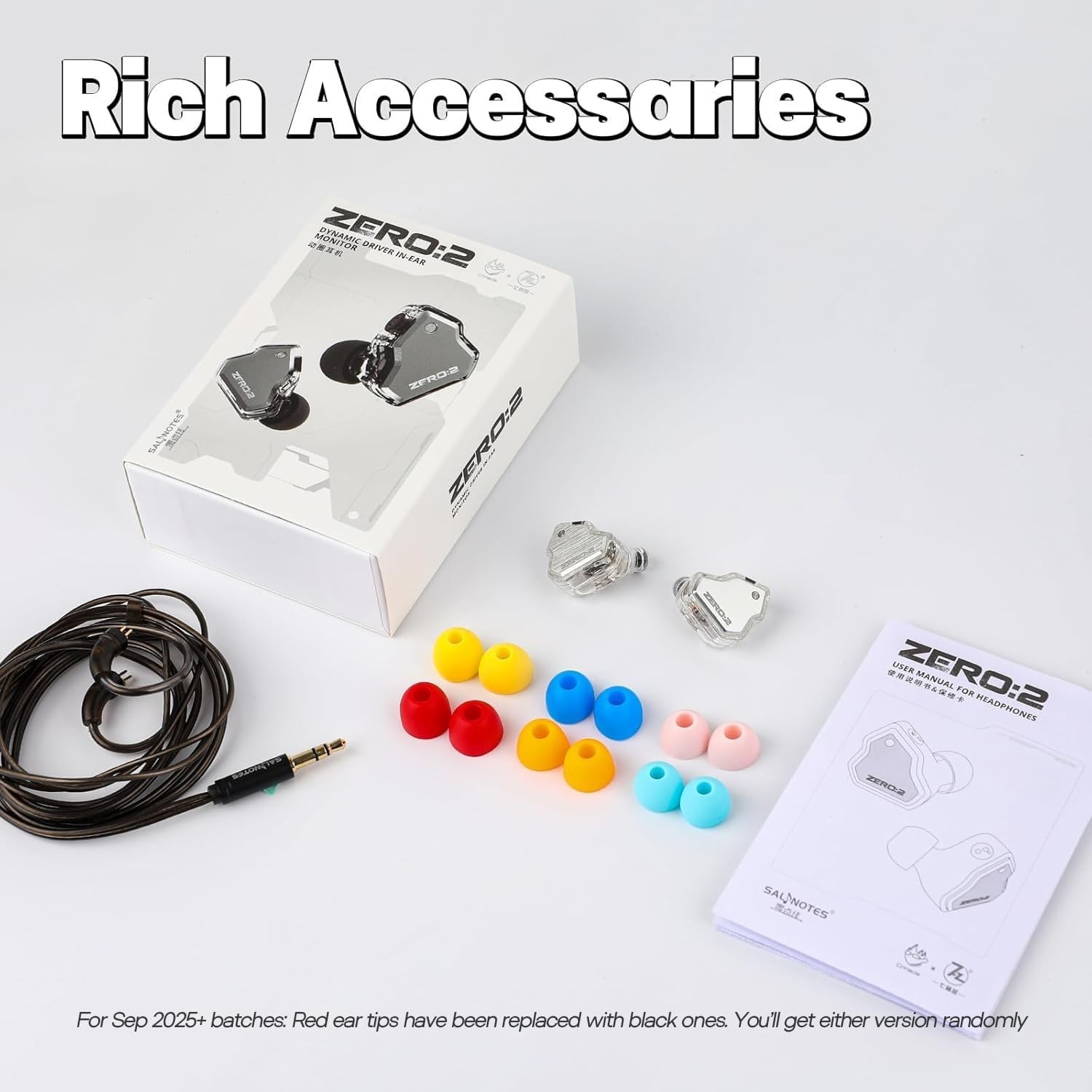 7Hz x Crinacle Zero:2 in Ear Monitor, Updated 10mm Dynamic Driver IEM, Wired …