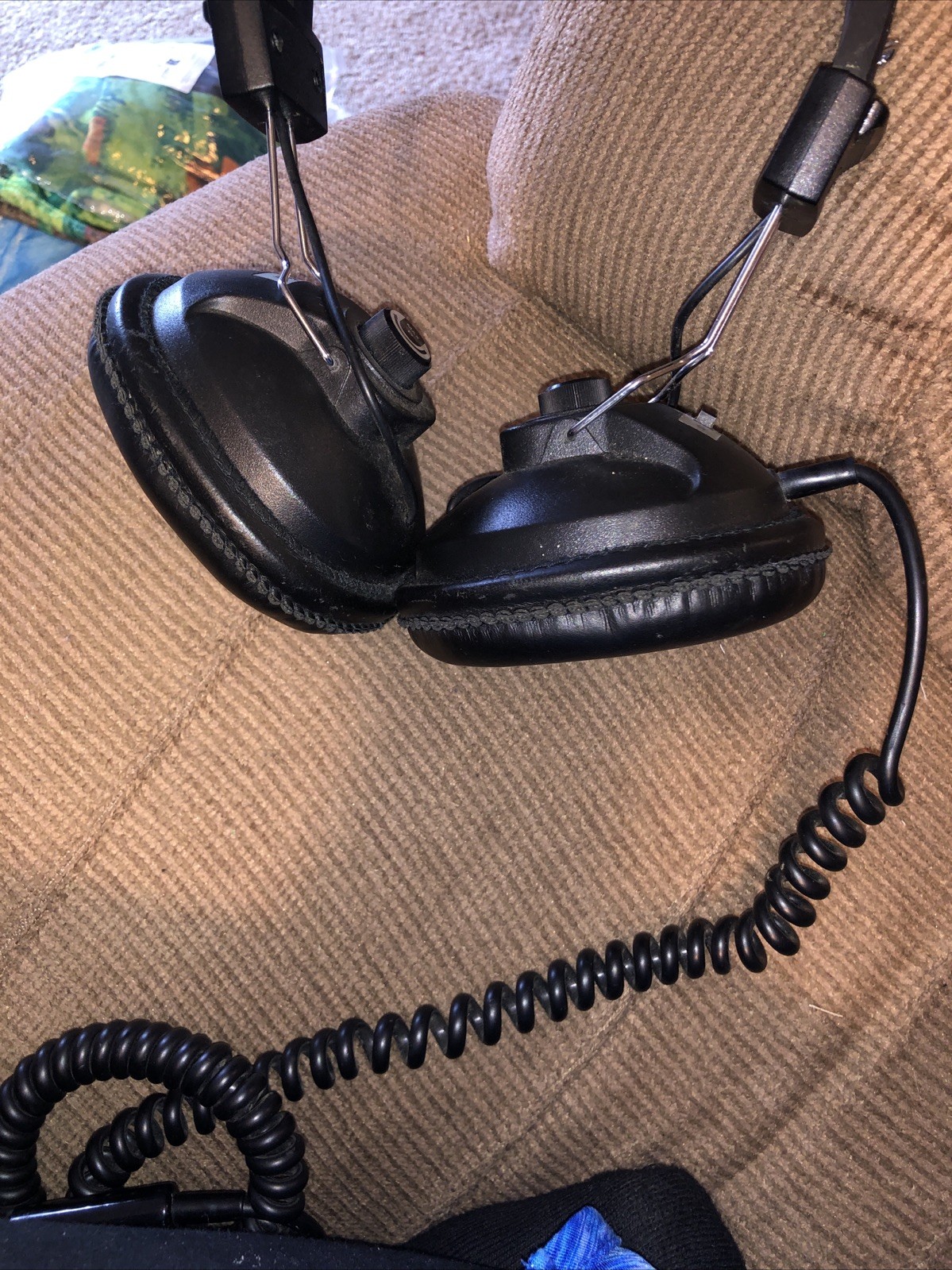 VINTAGE CALRAD STEREO HEADPHONES Model 15-135B VG Condition for Metal Detector ?