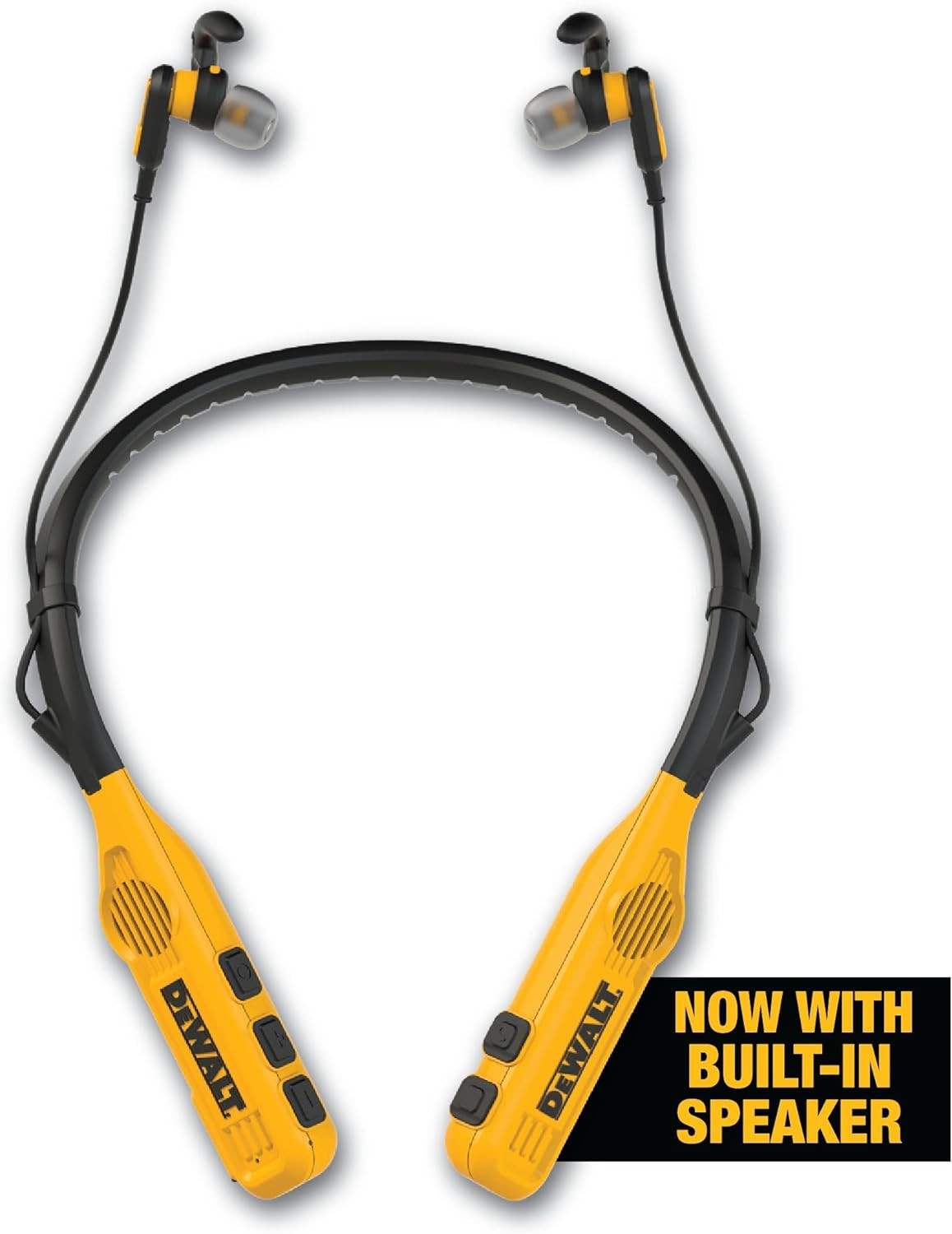 2-in-1 Neckband Bluetooth Headphones w/Speakers Wireless Music & Calls FREE SHIP