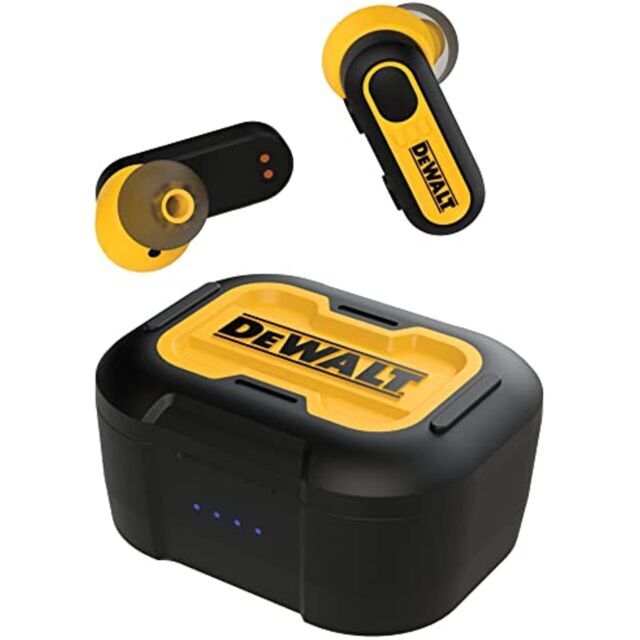 DEWALT DXMA1902092 Pro-X1 Jobsite Bluetooth Earbuds – Black/Yellow
