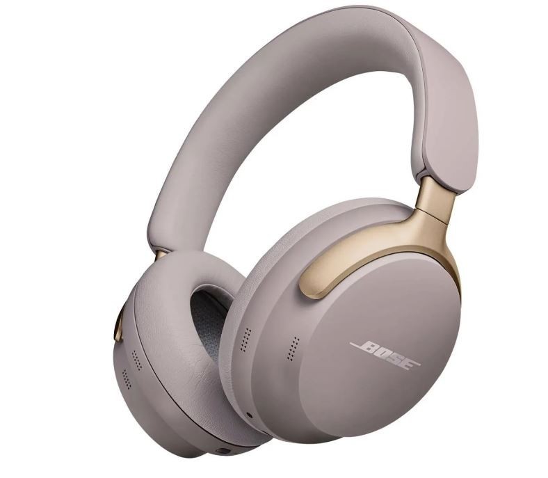 Bose QuietComfort Ultra Wireless Noise Cancelling Over-Ear Headphones -Sandstone