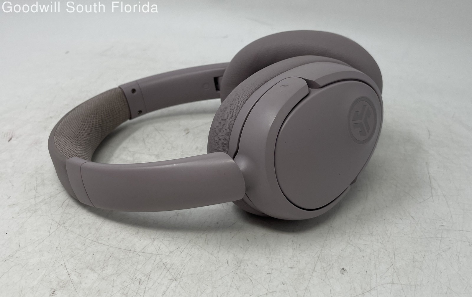 JLAB JBUDS LUX ANC Mauve Cloud White Wireless Over The Ear Headphone