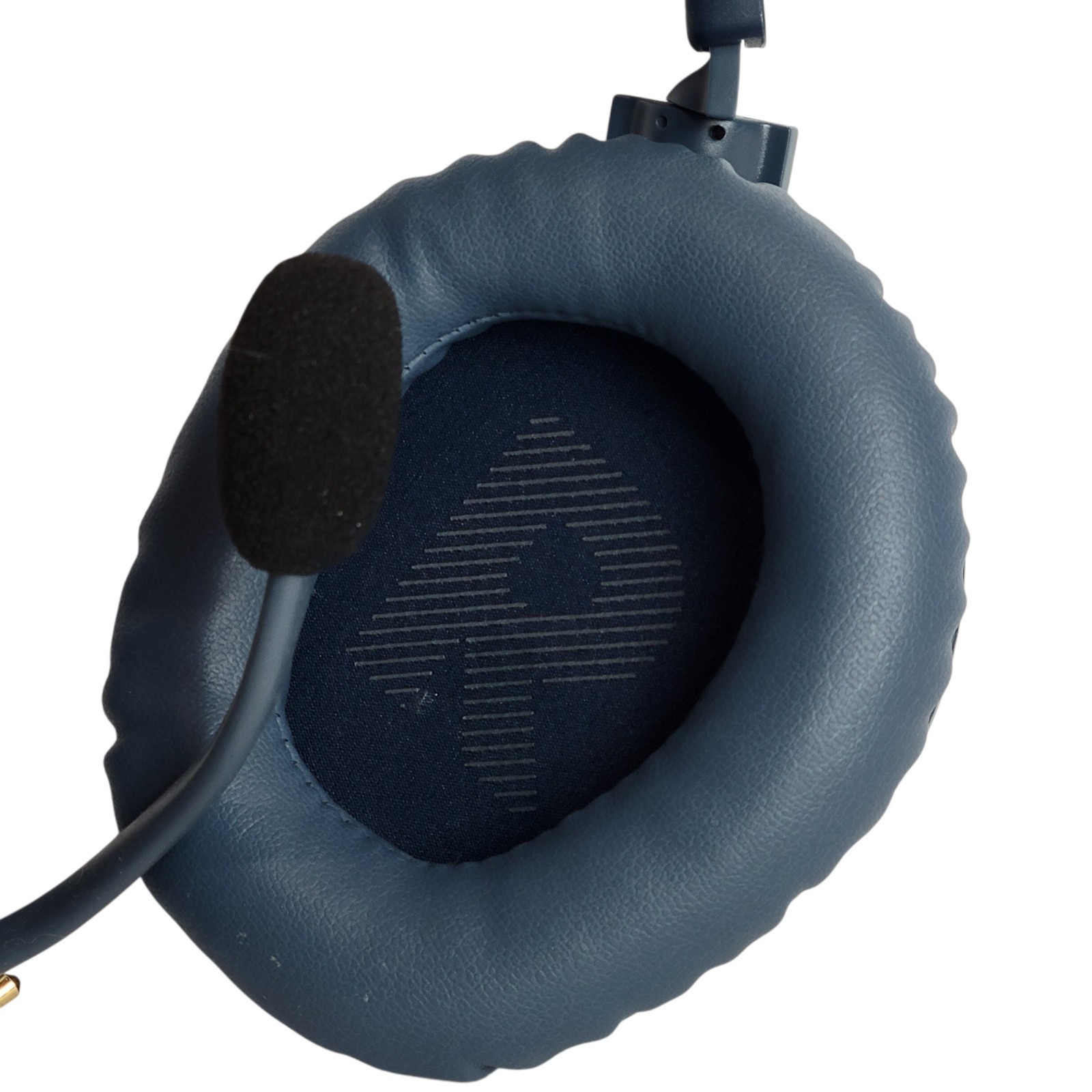 JBL Quantum 100 Over-Ear Wired Headphones with Mic Microphone – Blue