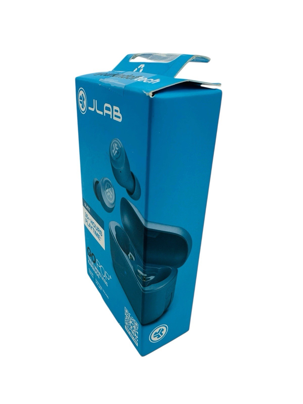 JLab GO Air Pop True Wireless Bluetooth Earbuds, Slate NEW/SEALED O654