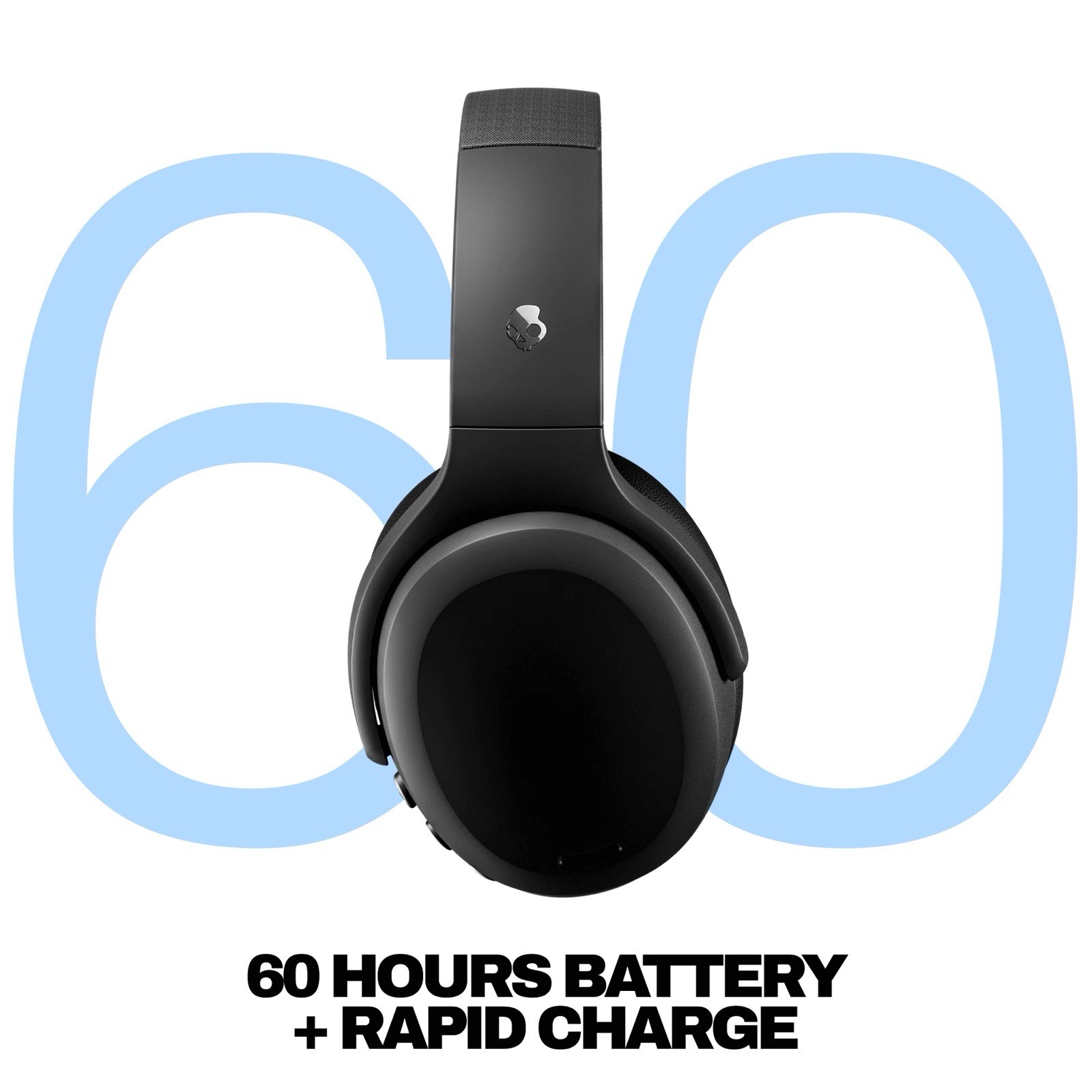 Skullcandy Crusher ANC 2 Noise Canceling Wireless Headphones Black FREE SHIPPING