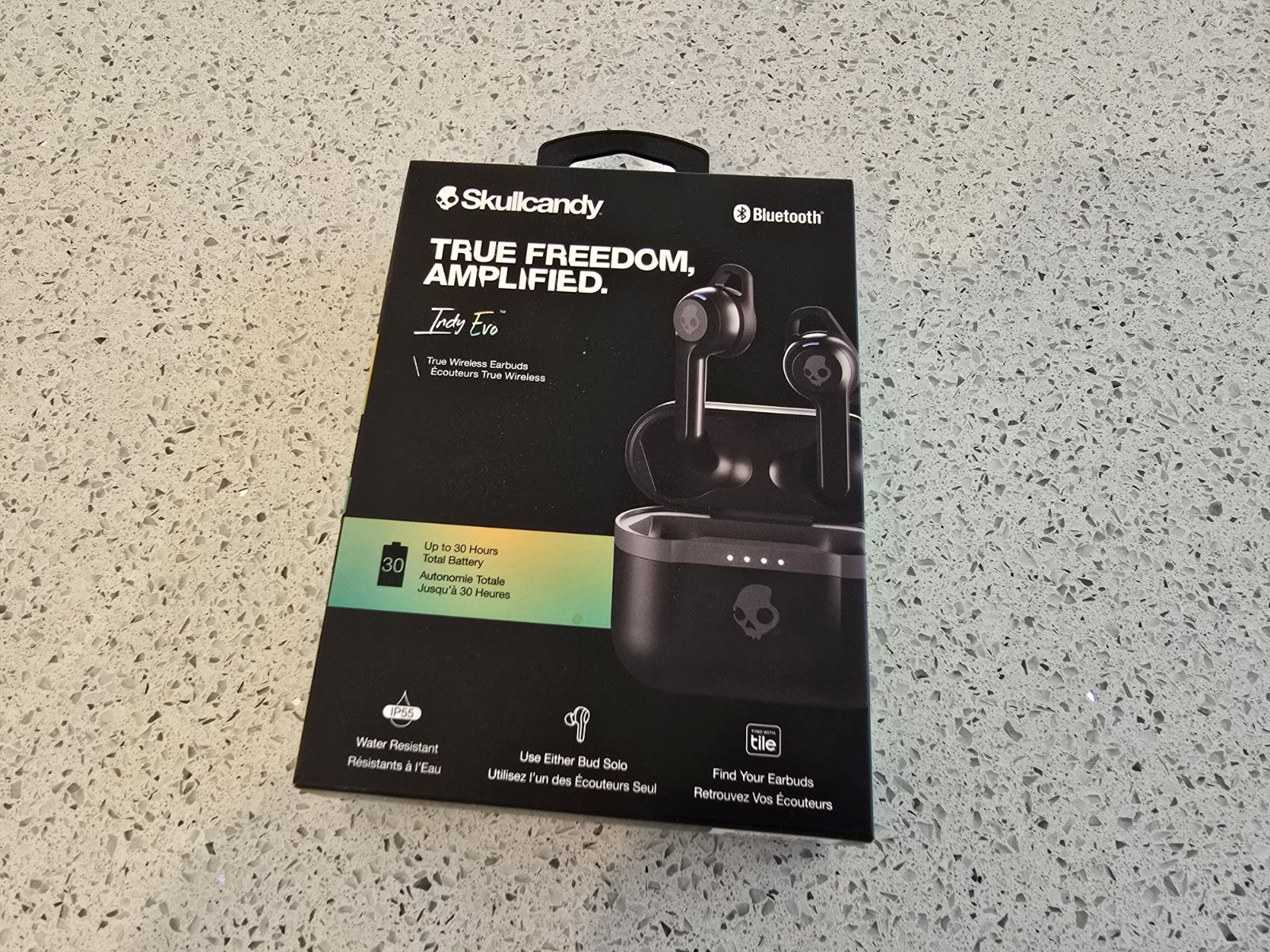 Skullcandy Indy Evo True Wireless Earbuds Black Bluetooth | New Sealed Box