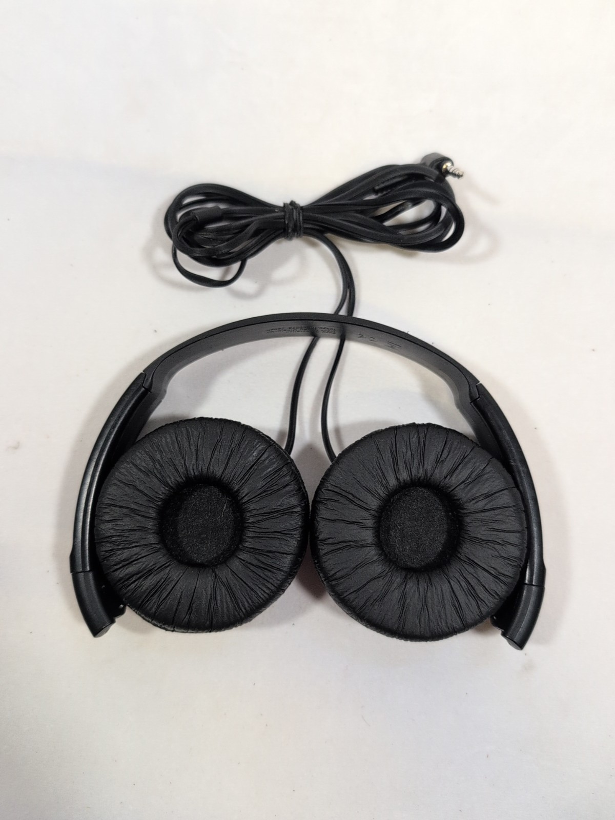 Sony Wired On-Ear Headphones – Black – 3.5mm Jack Audio Quality