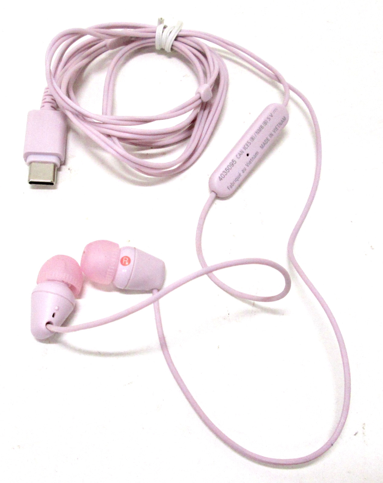 Sony IER-EX15C/PZ USB-C Wired In-Ear Stereo Earbud Headphones (Pink)