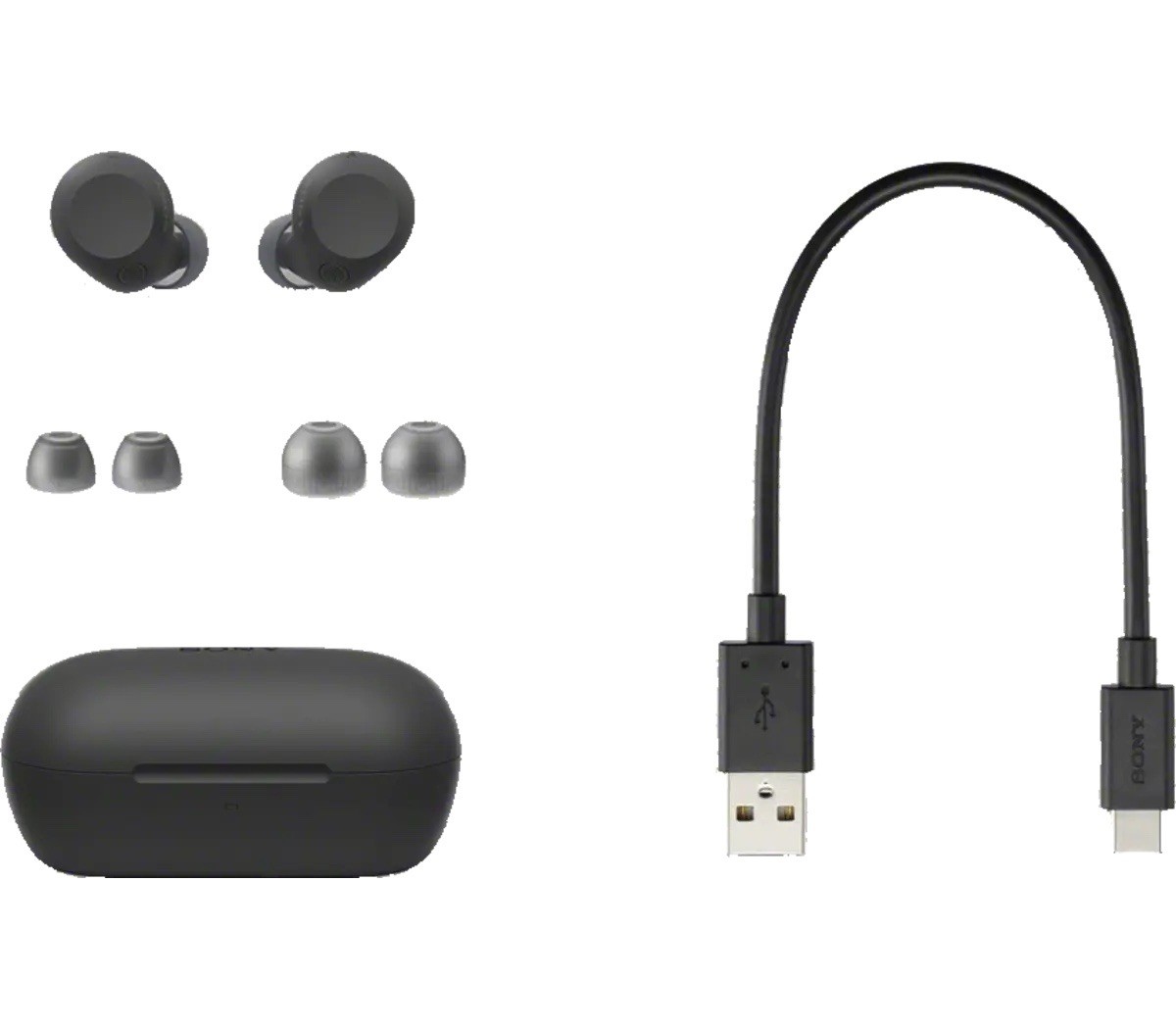 Sony WF-C710N Truly Wireless Noise-Canceling Earbuds- NEW BLACK