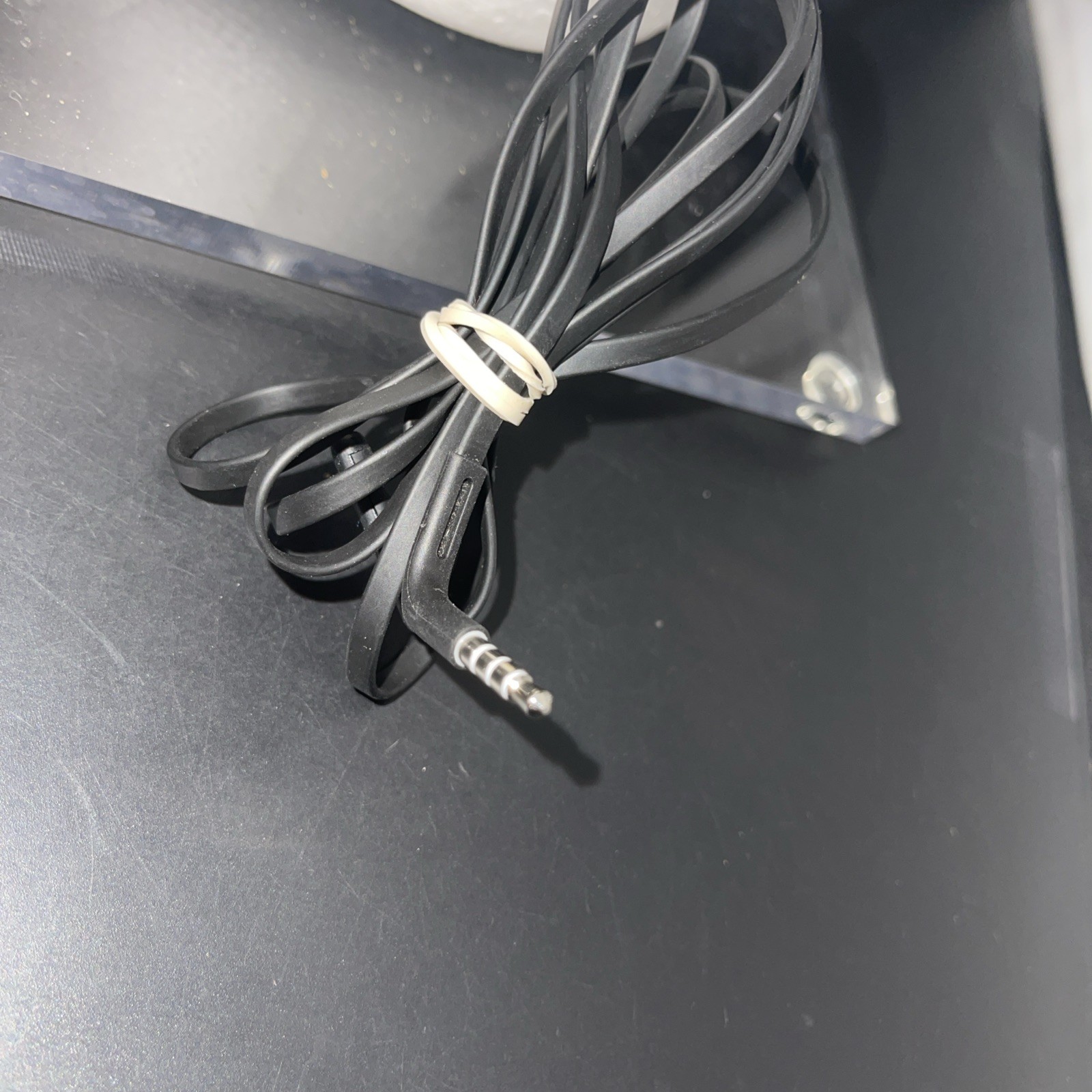 Kicker Black Over-Ear Wired Headphones Tested Working