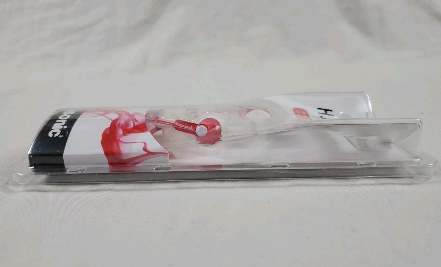 NEW Panasonic HJE 12 Ergo Fit iPod Wired Earbuds RED RP-HJE125 FREE SHIPPING