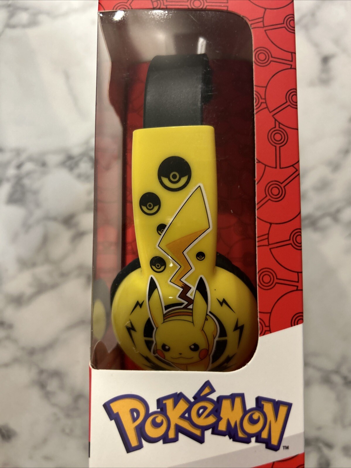 PokéMon Kid Safe Headphones Volume Limiting Technology Age 6+ In-line Microphone