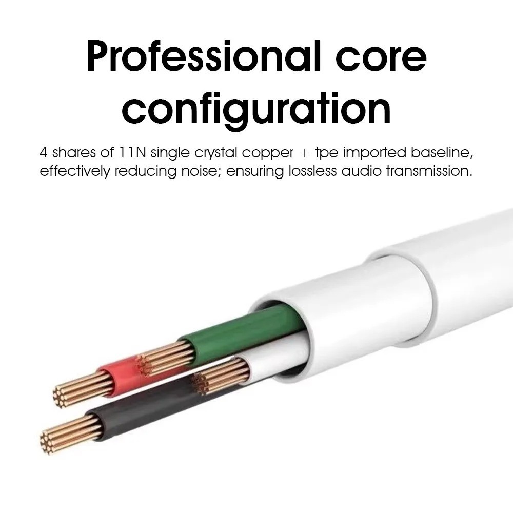 Headphones Wired Earphone White Headphones Earbuds 3.5mm Jack for Android iOS US