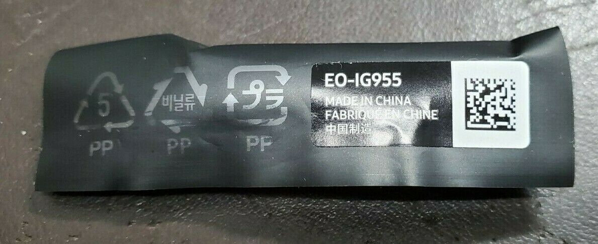 Samsung AKG EO-1G955 Headphones Black Rubber Bud Replacements ONLY