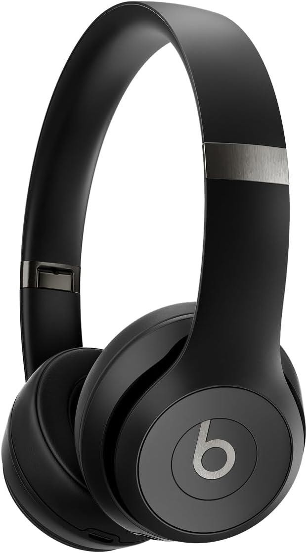 Beats Solo 4 Wireless On-Ear Headphones Matte Black Excellent Condition