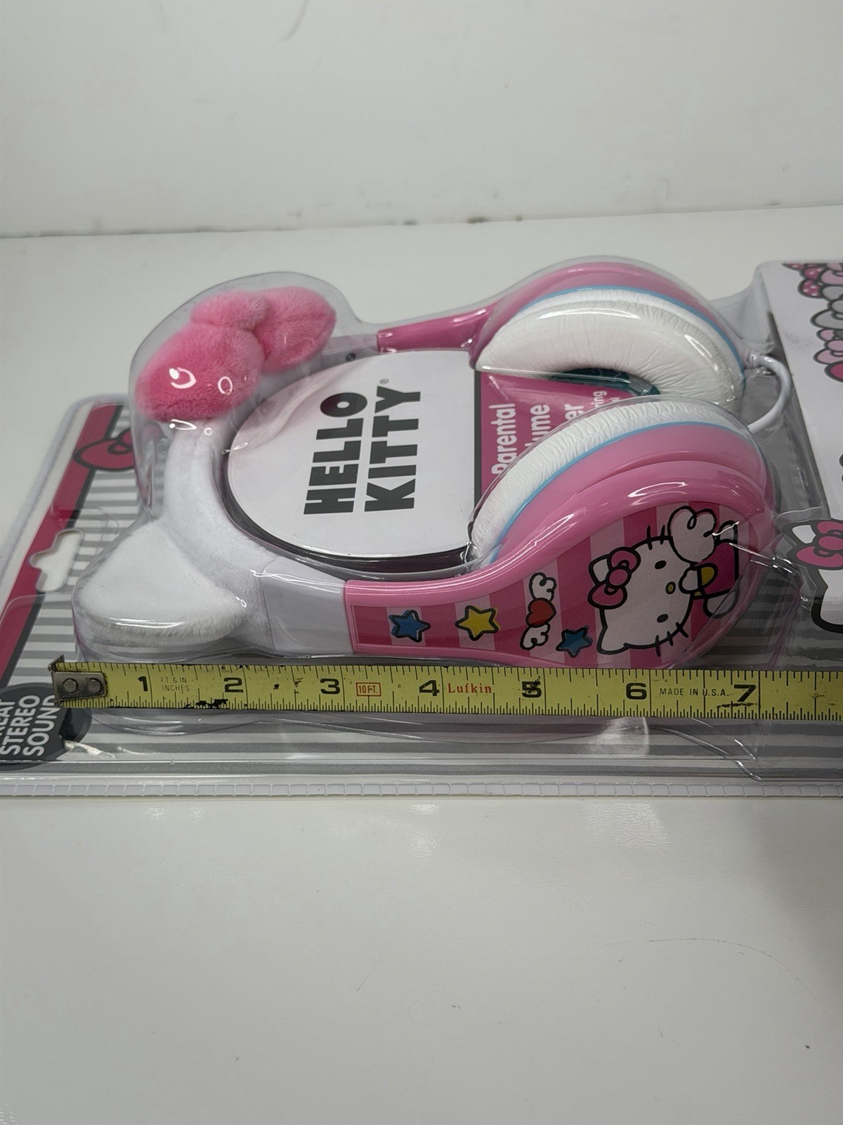 Hello Kitty Headphone for Kids Built in Volume Limiter Headset 2019 3.5mm Wired