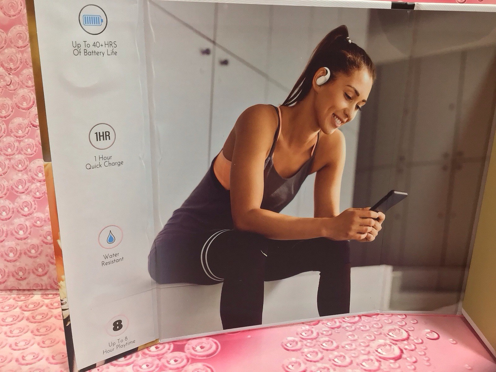 Bluestone Air Fit Bone Conduction Headphones With LCD Screen