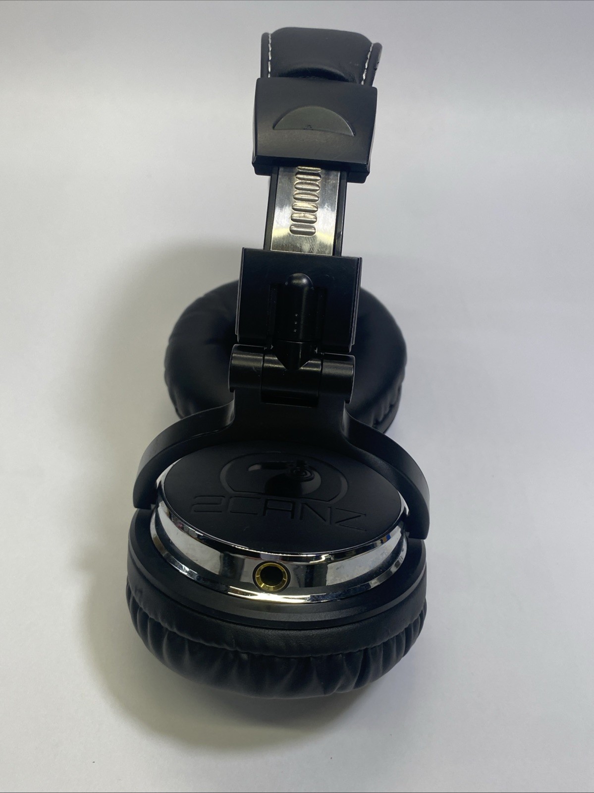 2CANZ 2ONE Professional Wired Over-Ear Studio Music Production DJ Headphones Blk
