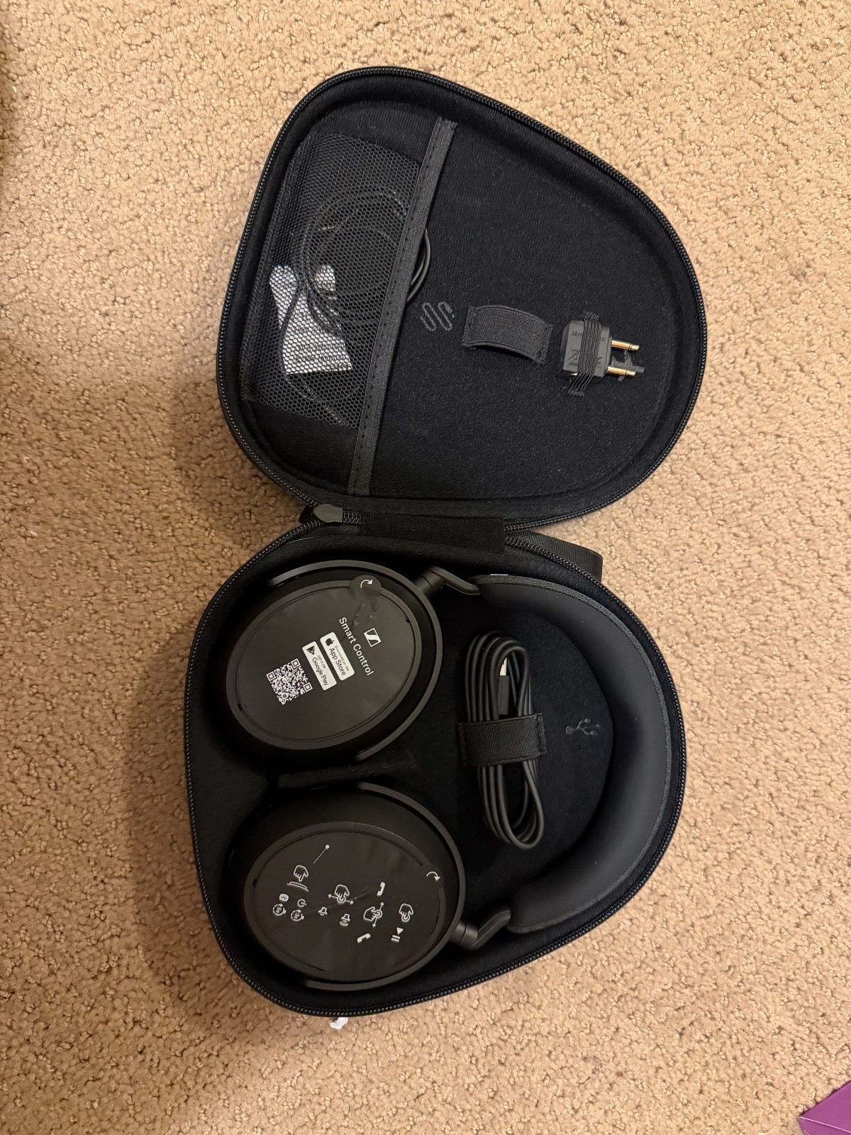Sennheiser Momentum 4 Over The Ear Wireless Headphones – Black