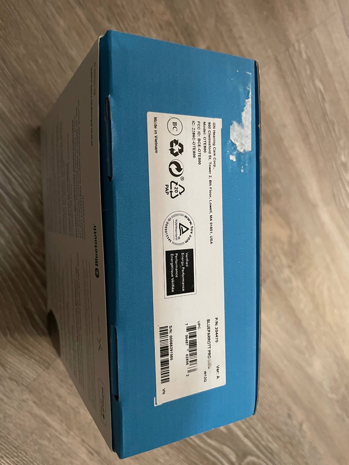BlueParrott – Pro B350 Wireless Bluetooth Mono Headset with 98% AI Voice Isolati