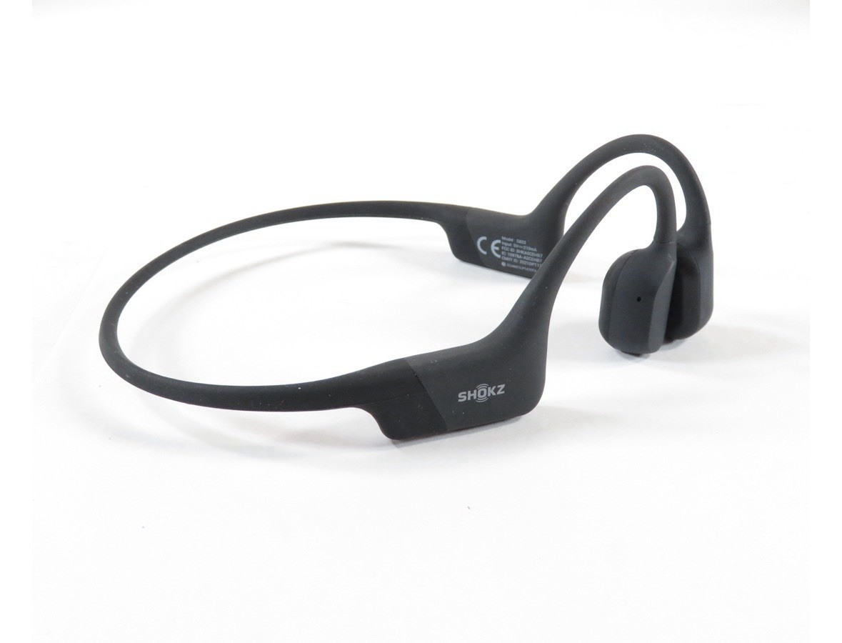 Shokz OpenRun Bone Conduction Sports Bluetooth Headphones black