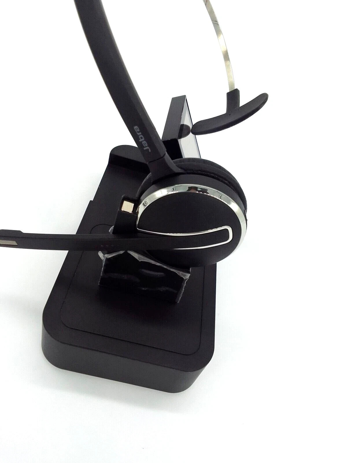 Jabra Headset With Mic Pro 9400BS Wireless Mono With Power Code & Adapter Tested