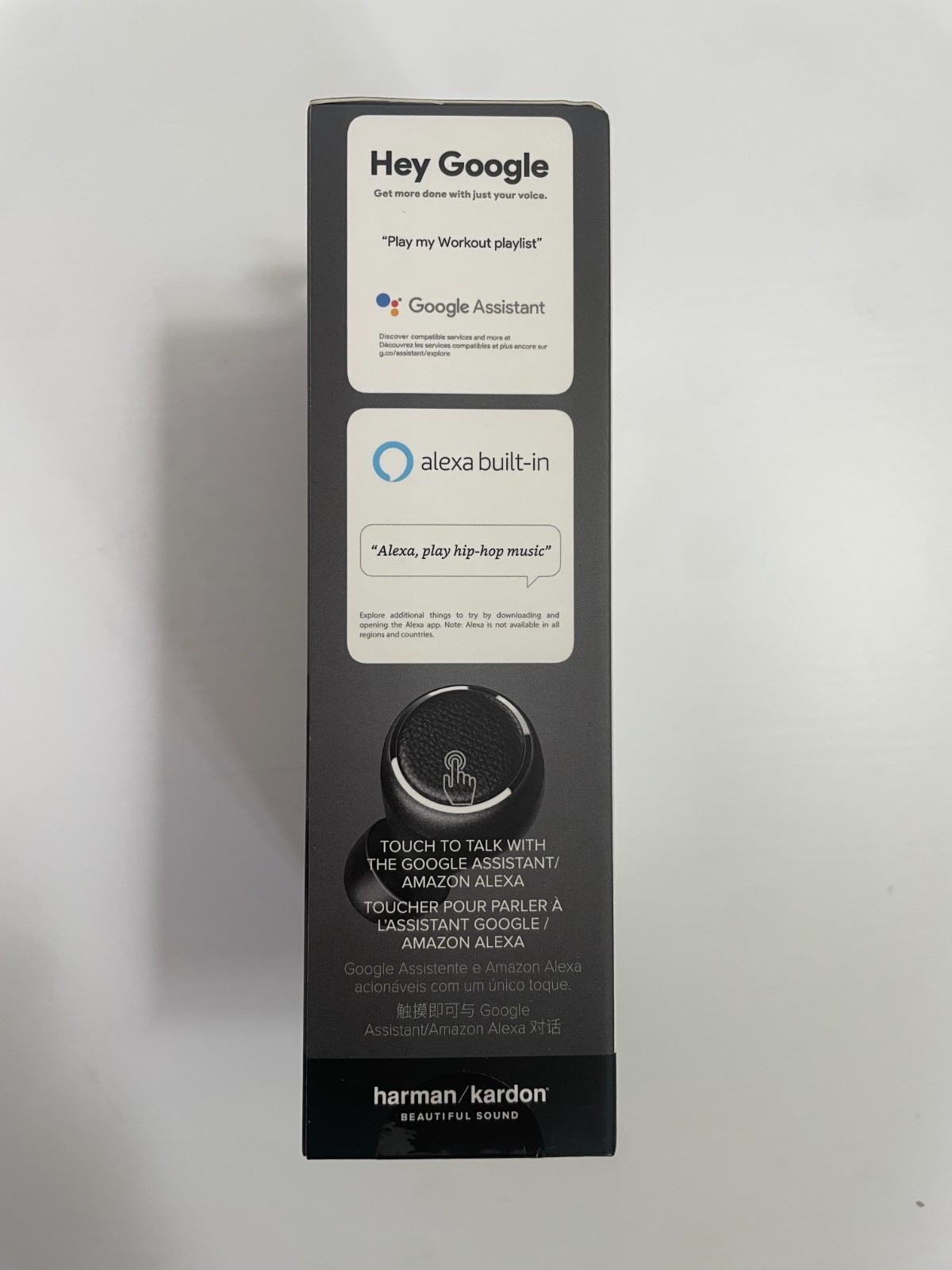 Harman Kardon Fly TWS Black Bluetooth Headphones with Google Alexa 30 Day Warranty