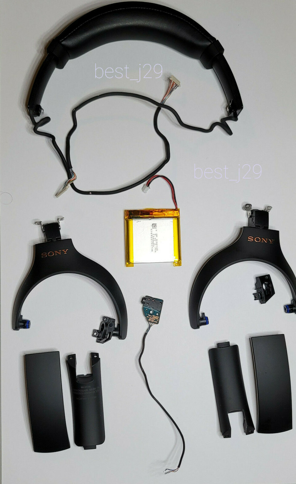 Genuine OEM Original Sony WH-1000XM4, WH-1000XM4/B, Replacement Parts