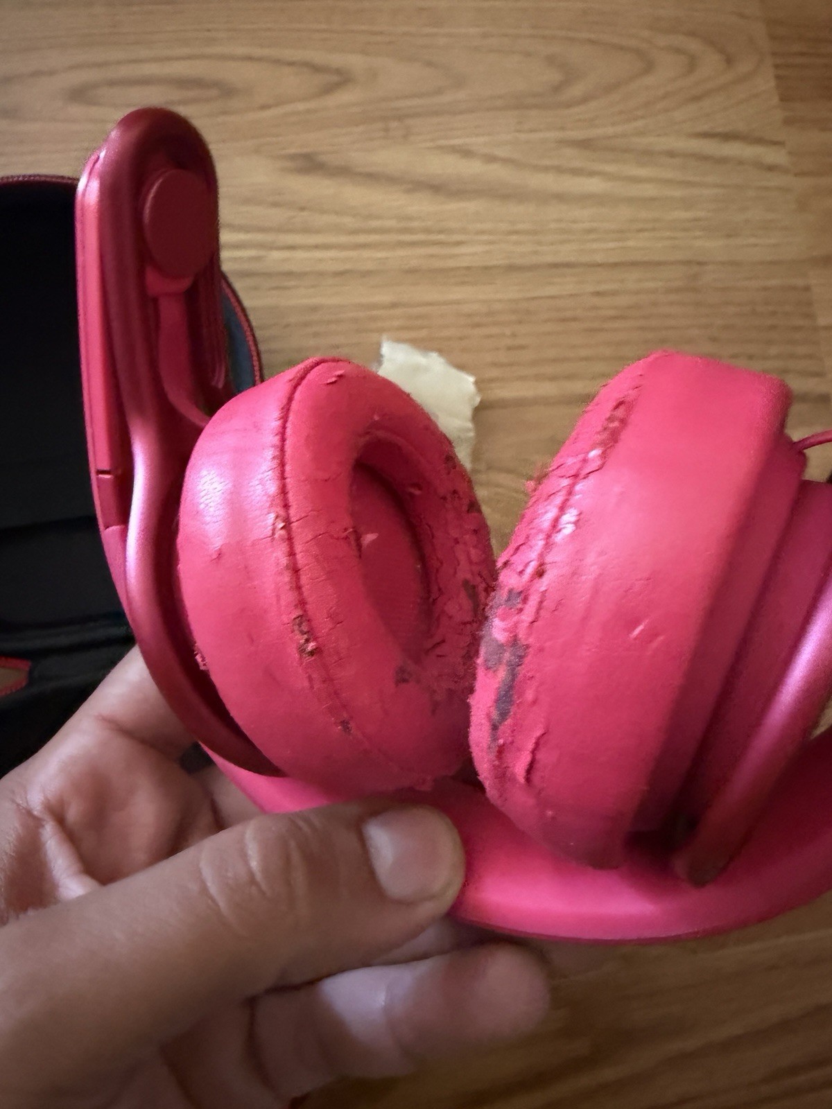 Beats By Dr. Dre Mixr Headphones Hot Pink W/ Case