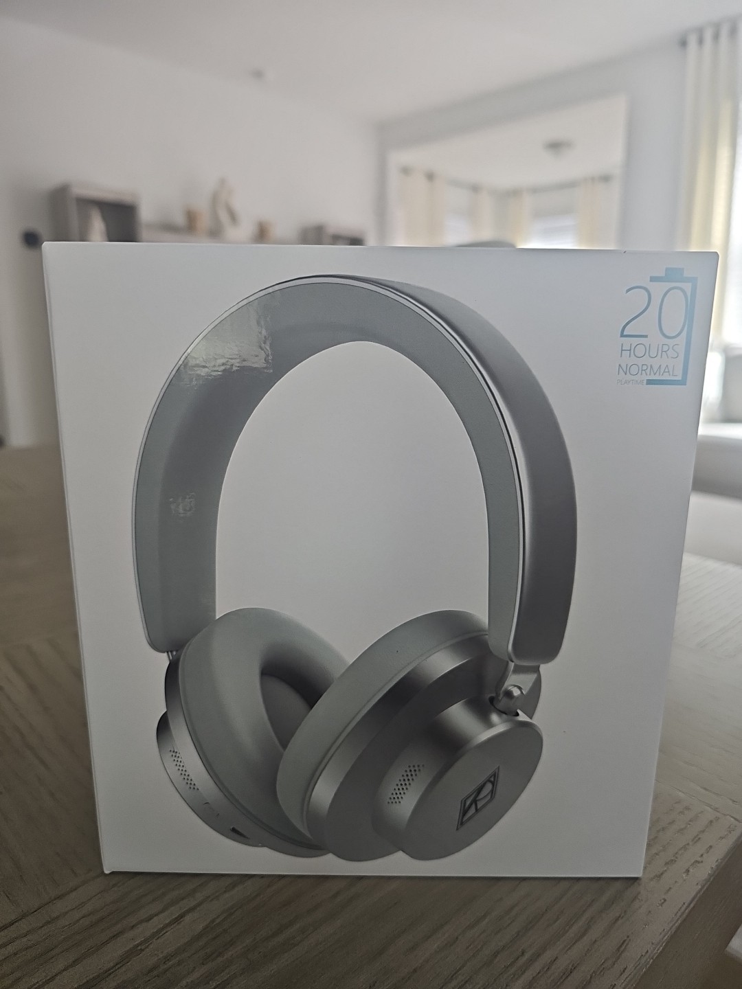 Ralph Lauren Unisex Wireless Headphones Gray/Silver New