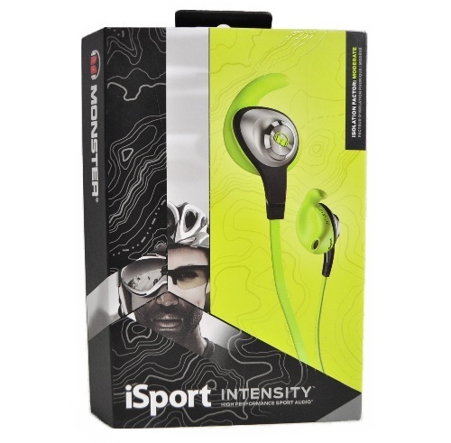Monster iSport Intensity w/ Apple ControlTalk In-Ear Headphones – Green