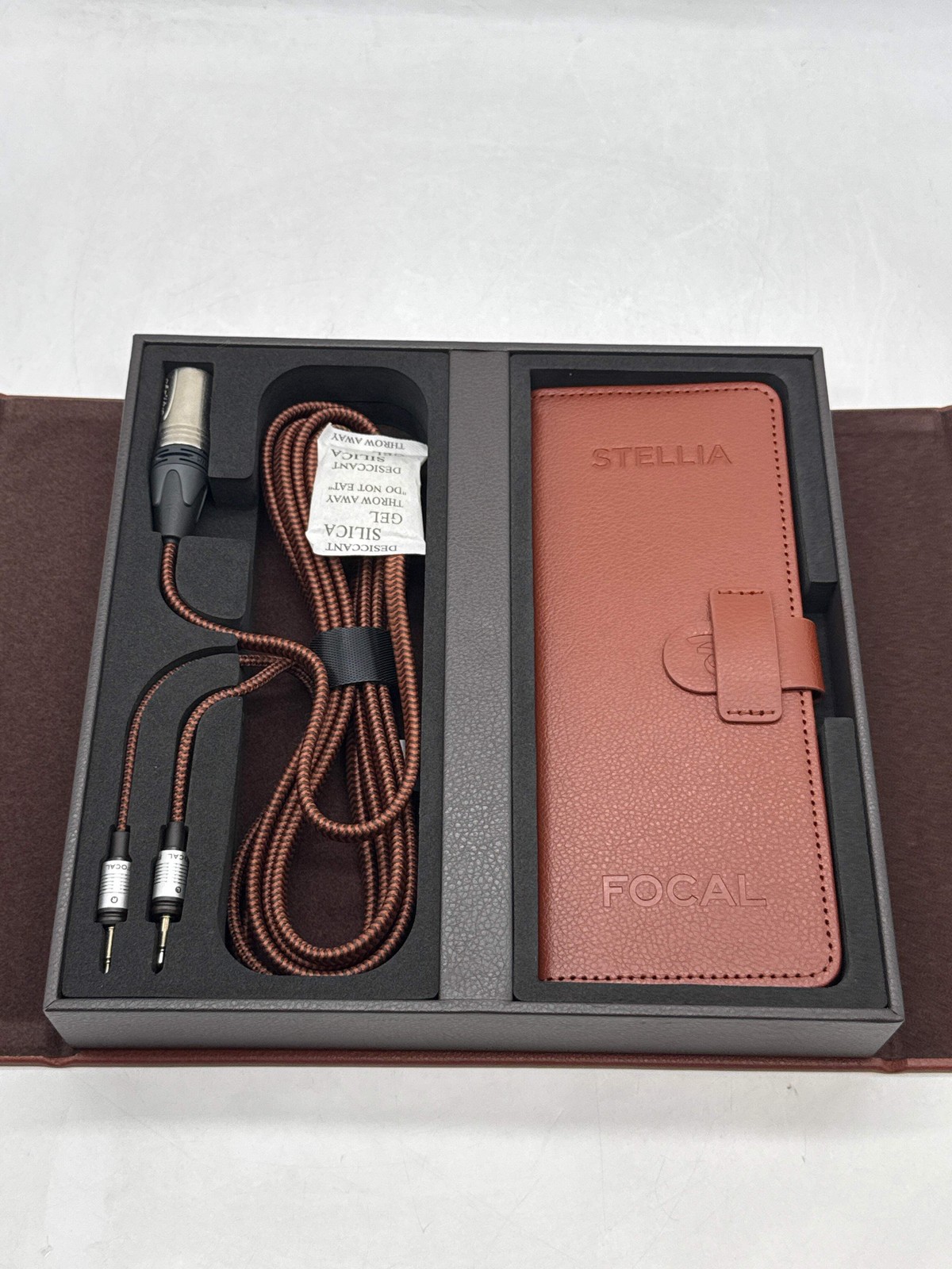 Focal Stellia High-Fidelity Closed-Back Circum-Aural Headphones Cognac