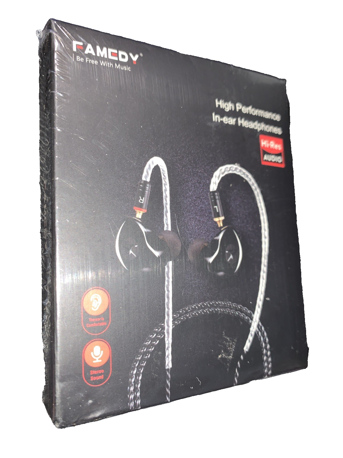HiFi Stereo In-Ear Monitor Headphones with Dual Dynamic Drivers and Detachabl…