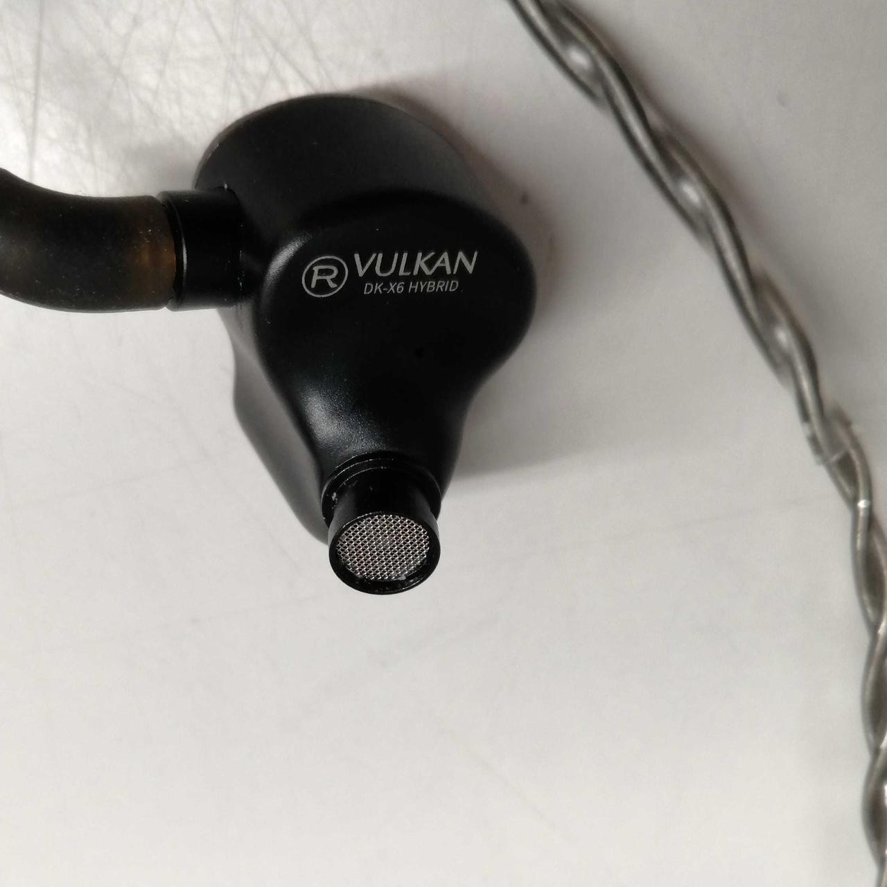 DUNU VULKAN DK-X6 Earphones with Dynamic & BA Hybrid Drivers