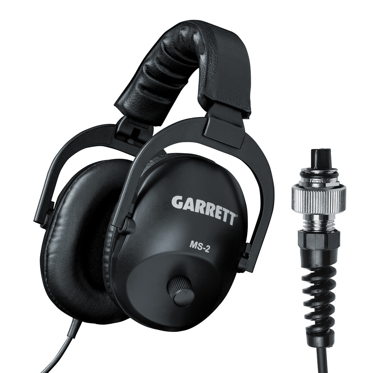 Garrett MS-2 Headphones with 2 Pin Connector for Garrett Metal Detector 1627310