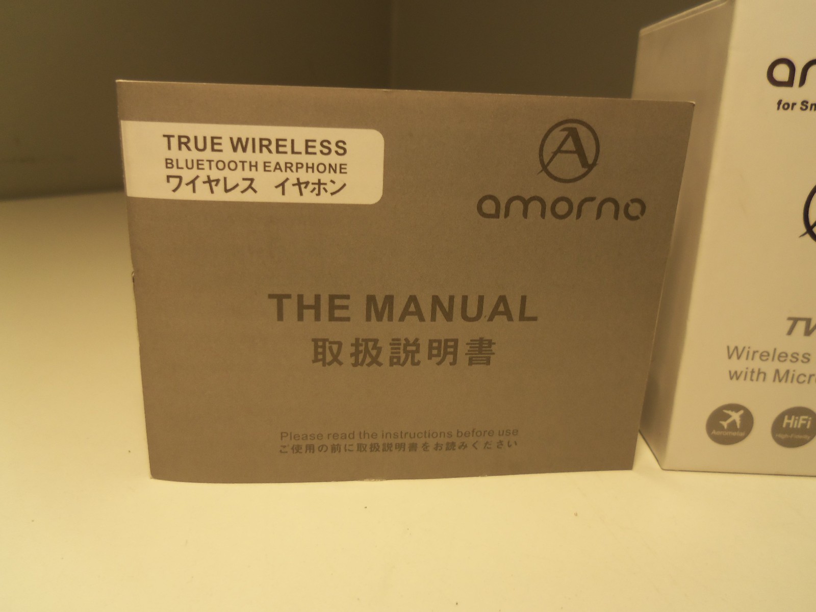 AMORNO True Bluetooth Wireless Earbuds RoseGold HM2060 – V5.0+EDR+Dual Mode