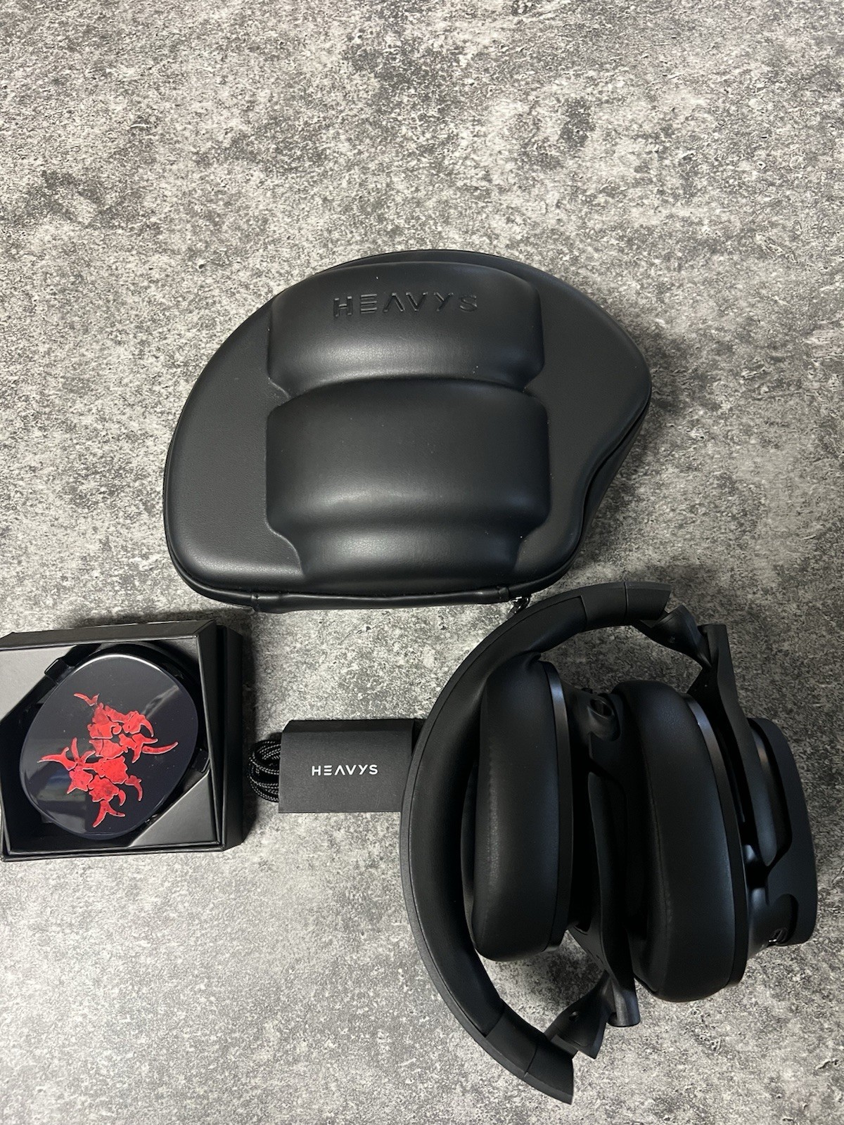 Heavys h1h headphones NEW OPEN BOX/no Box With Limited Edition Shell Covers