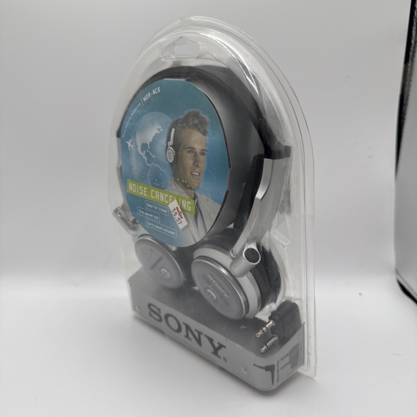 Vintage Sony MDR-NC6 Noise Canceling Headphones NIP Old Stock