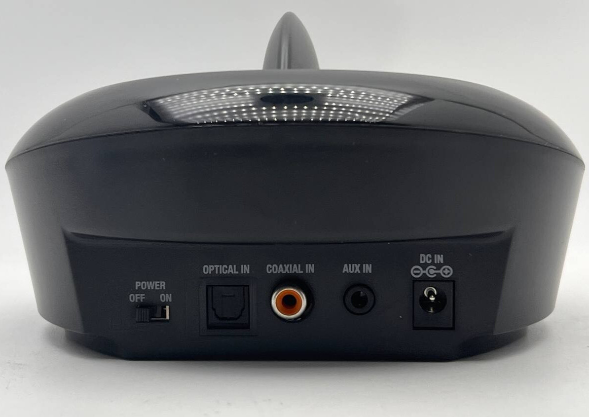 iLive RF Wireless Over Ear Headphones 2.4GHz HD Audio Charging Dock READ As Is