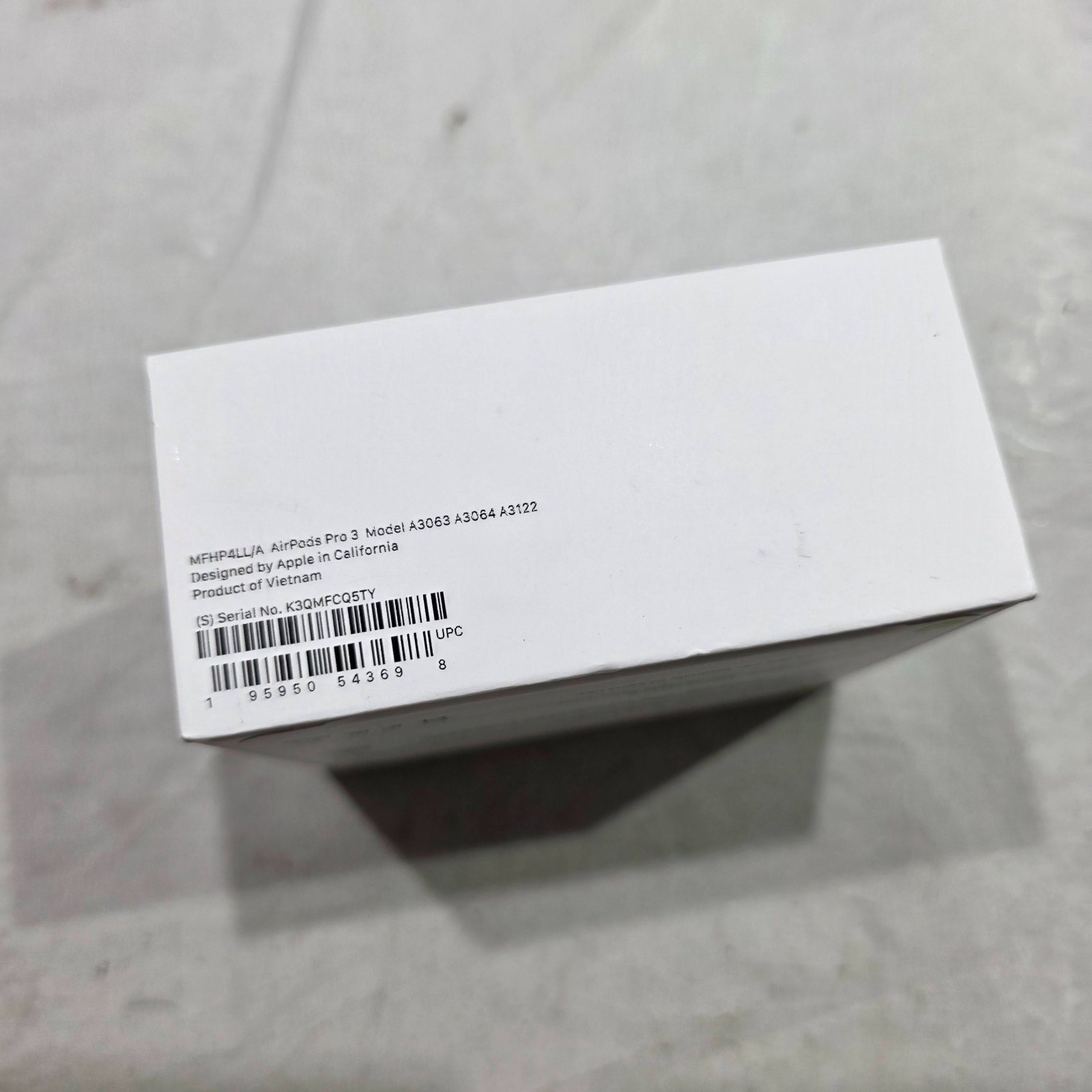 Apple AirPods Pro 3rd Generation Wireless In-Ear Headset – NEW – WNTY DEC 2026