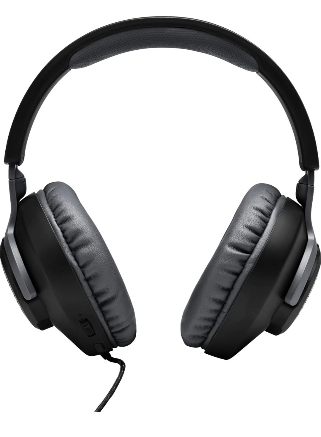JBL Quantum 100 Wired Over-Ear Gaming Headphones – Black