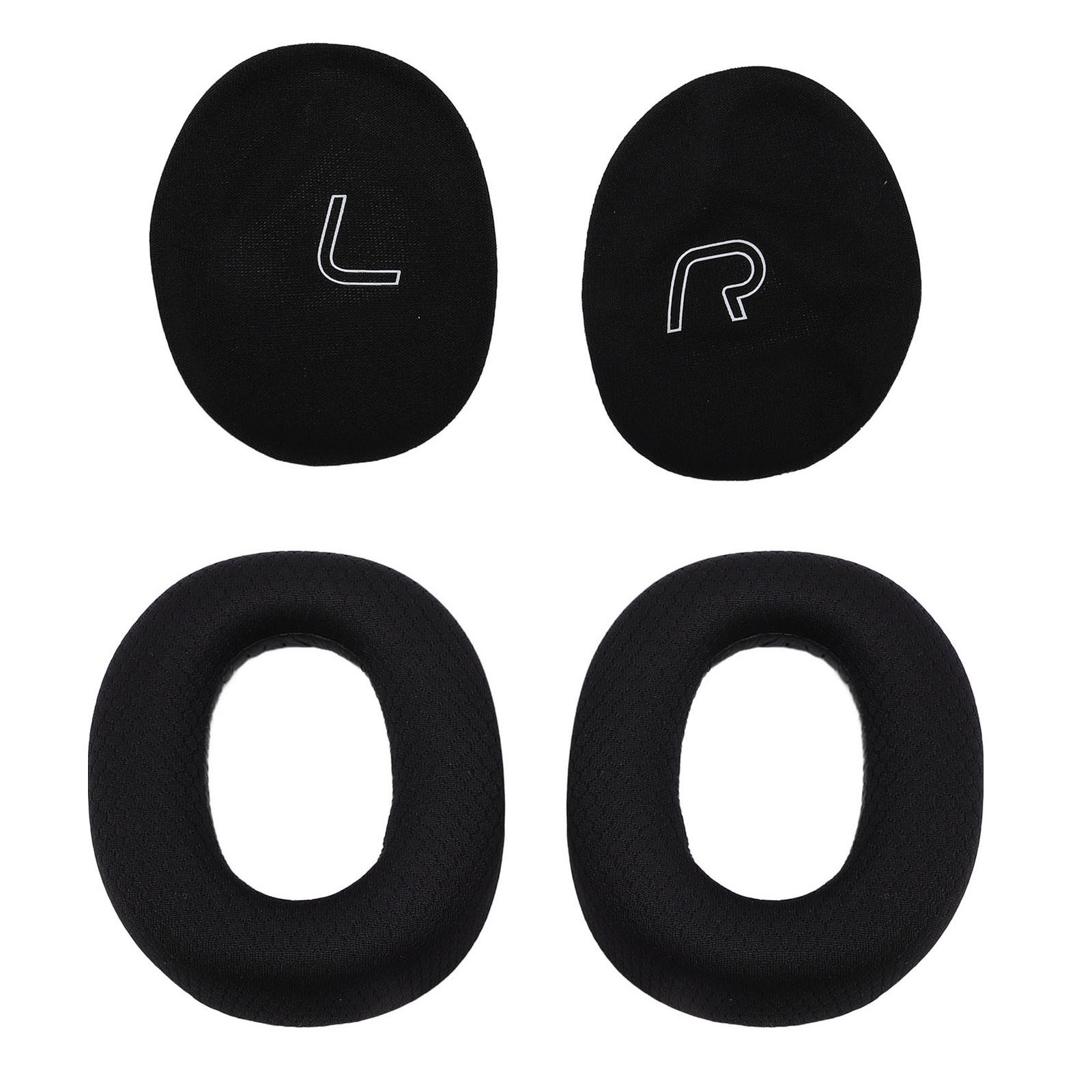 Headphone Earpads Comfortable Breathable Mesh Fabric Enhance Sound Quality AMHP