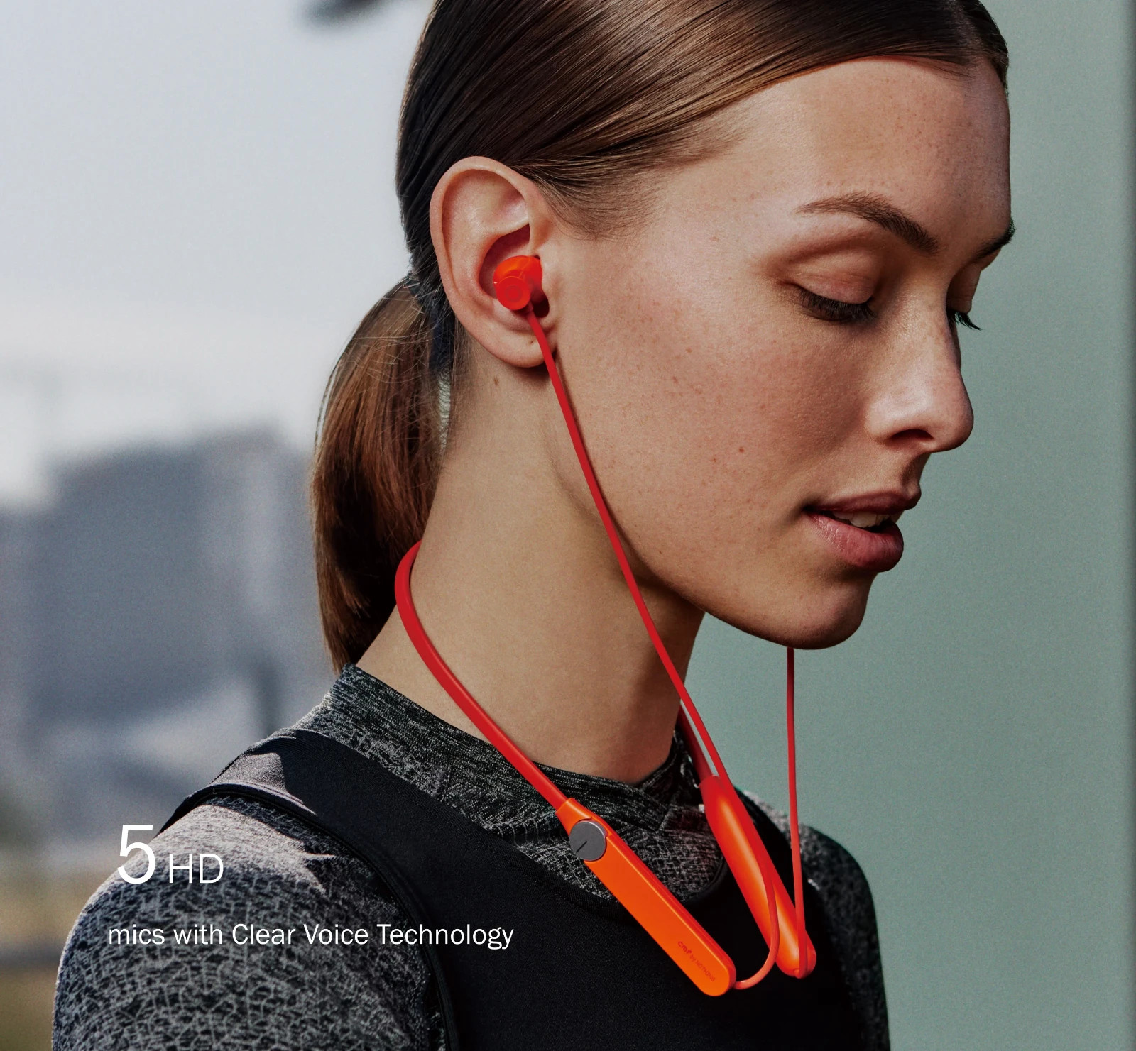 CMF Neckband Pro by Nothing 50dB ANC Bluetooth Headset 37H Orange