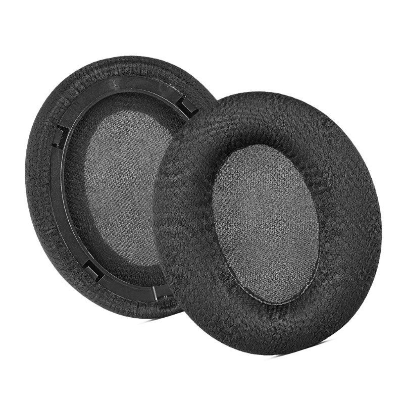 Comfortable Over Ear Replacement Ear Pad Mesh Fabric Ear Cushions for RPhd601N