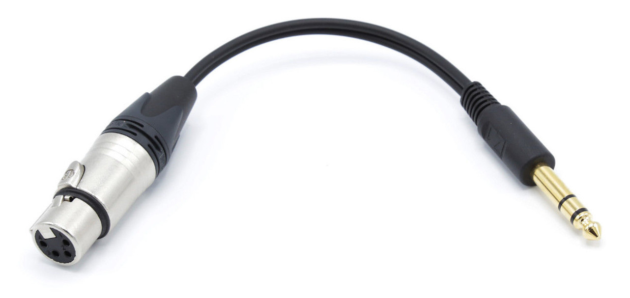 SENNHEISER 4-Pin XLR Balanced Stock Cable + ADAPTER for HD-660 S, HD-650 / 10ft